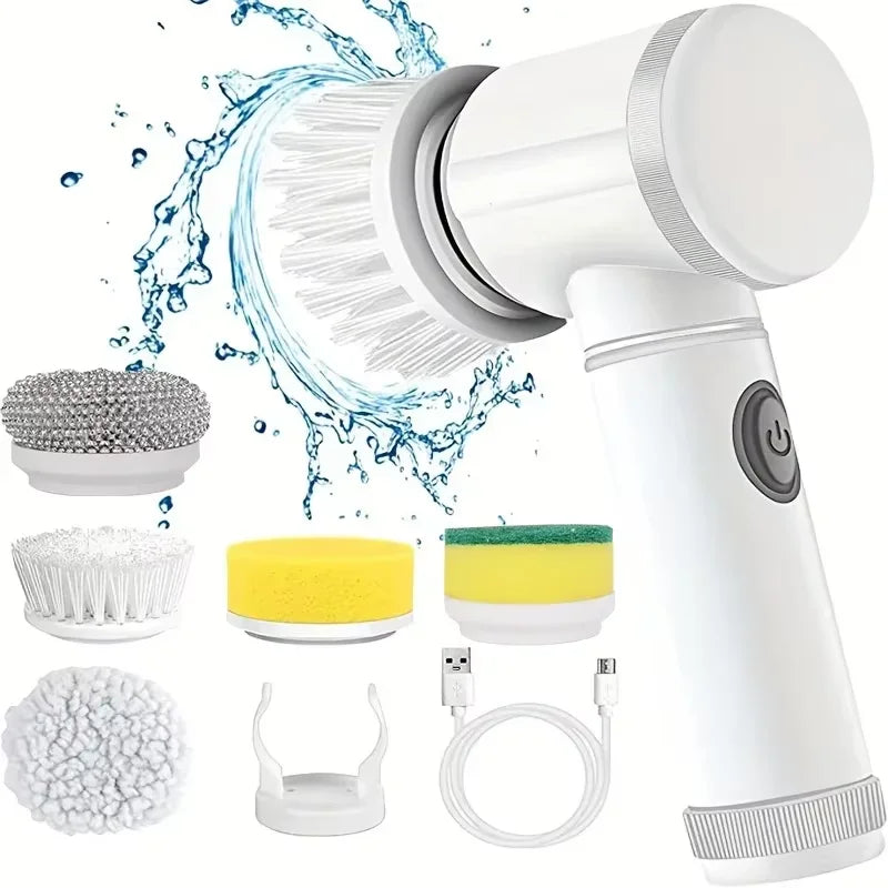 Effortless Spin Cleaning Brush